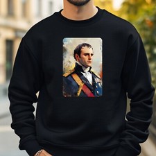 Napoleon Portrait Sweatshirt Cosy and Perfect for Any Occasion S to 4XL