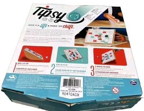 TIPSY 3D Gravity Boardgame by Marbles Brain Workshop Fun New Open Box Complete - Picture 2 of 7