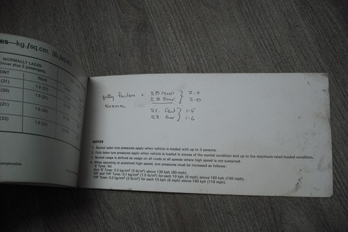 FORD CAPRI MK2 OPERATION AND CARE HANDBOOK - Picture 4 of 6