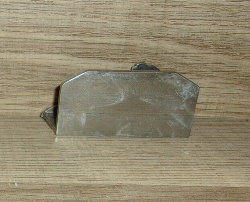 Vintage Seagull Pewter Canada Etail Zinn 1992 Business Card Holder Jumping Bass - Picture 2 of 4