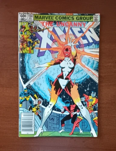 The Uncanny X-Men 164 - Key Comic 1st app of Ms. Marvel, Carol Danvers as Binary