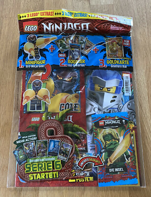 LEGO Ninjago - Magazin Nr. 71 mit Erd-Ninja Cole und LE8 Shintaro Kai