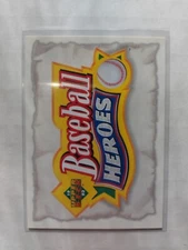 1993 Upper Deck Baseball Heroes  Header Card Willie Mays