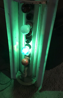 Authentic Art Deco Movie Theatre Light Fixture 1930s Multi Light Controls 36"