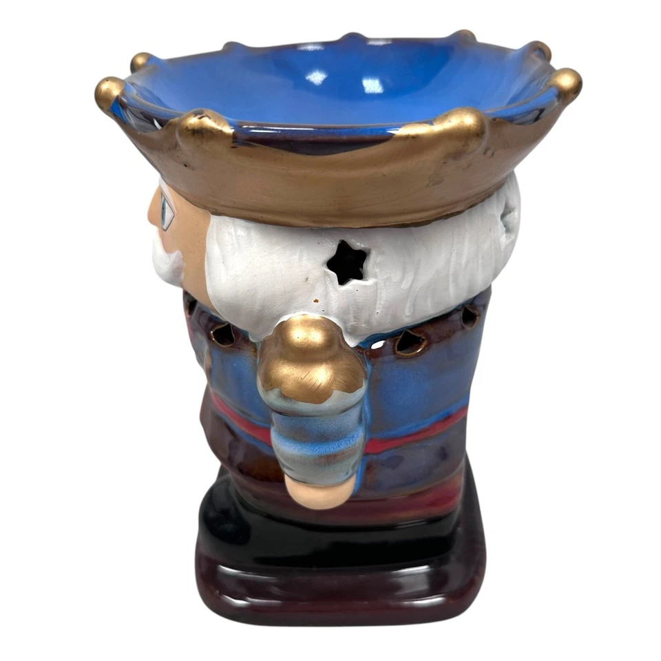 De colección Yankee Candle Christmas Village Cascanueces Tarta Candida Cera Calentador Quemador Foto 4 de 4