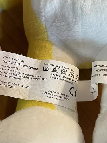 Super Mario 10” Cat Suit Plush Nintendo Good Stuff 2019 C7 - Picture 5 of 5