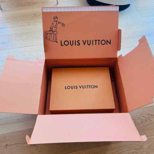 Louis Vuitton Wallet Box LV Drawer Pull w/ Ribbon and dust bag #2