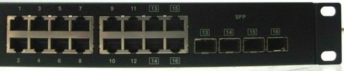 Alloy GSS-16T4SFP 16 Port Layer 2 Web Smart Gigabit Ethernet Switch - Rackmount - Picture 3 of 6
