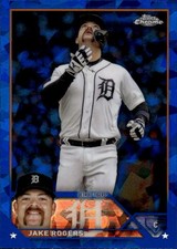 2023 Topps Chrome Update Sapphire Edition Jake Rogers #USCS4 Detroit Tigers 3C