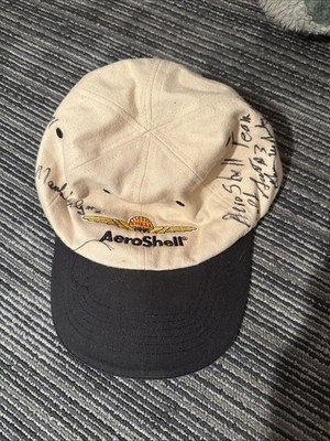 Aeroshell Signed Flight Team Hat Unknown Names