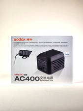 Godox AC400 AC Power Unit Source Adapter with 5m Cable for Godox AD400 Pro Flash
