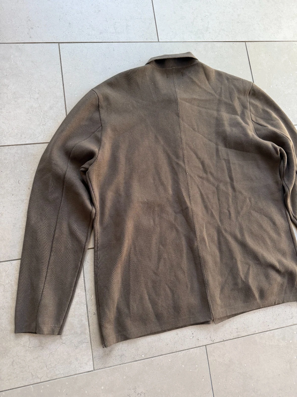 Taylor Stitch The Prout Turkish Coffee Knit Chore Jacket Brown Coat Mens Sz 44 image 16