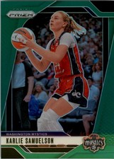 2024 Panini Prizm WNBA Prizms Green #82 Karlie Samuelson - BSK