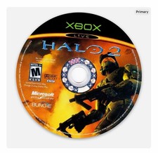 3  Halo 2 Disc Sticker Matte Finish Xbox Video games Dishwasher Safe