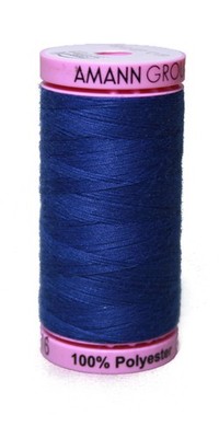 Zwirn 100 % Polyester ASPO PES 120 Amann blau 500 m (1316)
