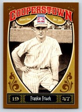 2013 Panini Cooperstown 15 Frankie Frisch New York Giants Baseball Card