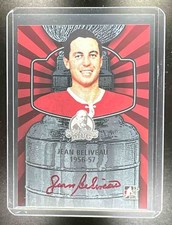 2013 In The Game Lord Stanley's Mug Auto Jean Beliveau (1956-57)