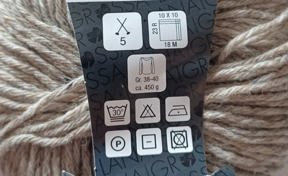 Lana Grossa MARY´S TWEED 50g Fb. 2 - Bild 3 von 3