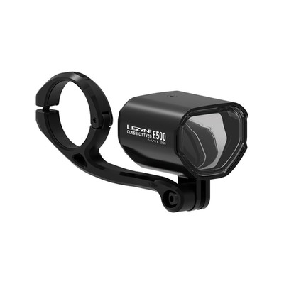 Lezyne E-Bike Classic STVZO E500 Bosch Scheinwerfer Schwarz