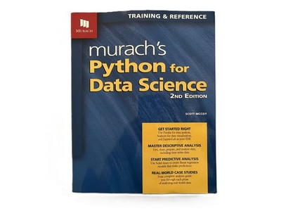 Murach s Python for Data Science 2nd Ed (2024) Scott McCoy Training Book