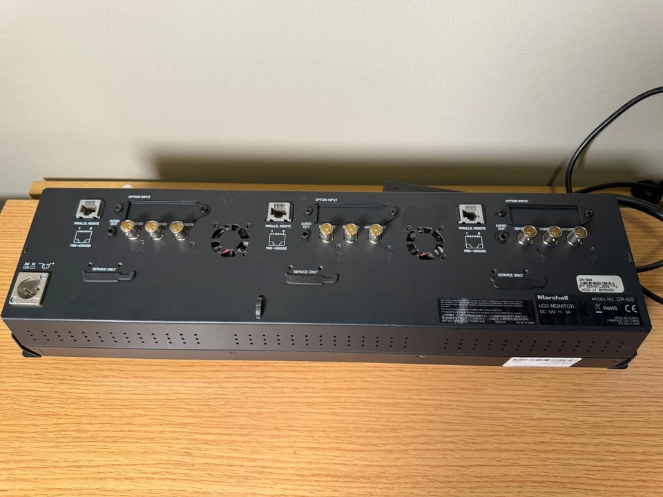 Monitor LCD doble de 8" Marshall Orchid OR-503 triple montaje en rack 1,5G SDI Foto 2 de 4