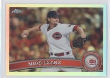 2011 Topps Chrome Refractor Mike Leake #37 0c4