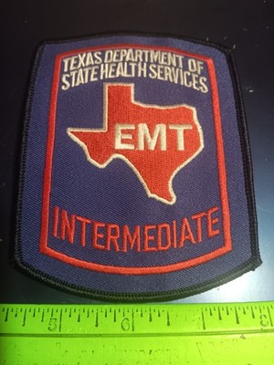 Patch- Texas Department Of State Health Services- EMT- Intermediate (26-048)