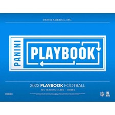 2022 Panini Playbook Football Hobby Factory Sealed 22PAFPB
