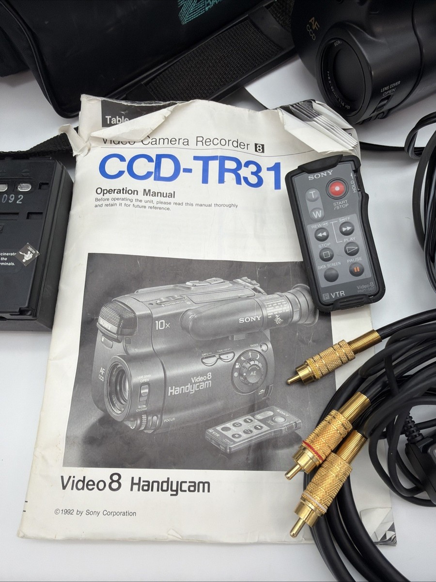 Sony CCD-TR31 Camcorder - Black for sale online | eBay