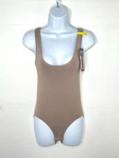 NWT Maidenform  Women's M Smoothing Seamless Plunge Bodysuit DMS103