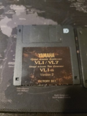 Yamaha Floppy Disk VIRTUAL ACOUSTIC SYNTHESIZER VL1/VL7 TONE GENERATOR VERSION 2