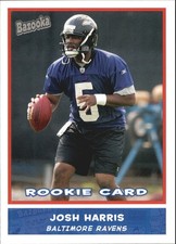 2004 Bazooka #183 Josh Harris RC - FB