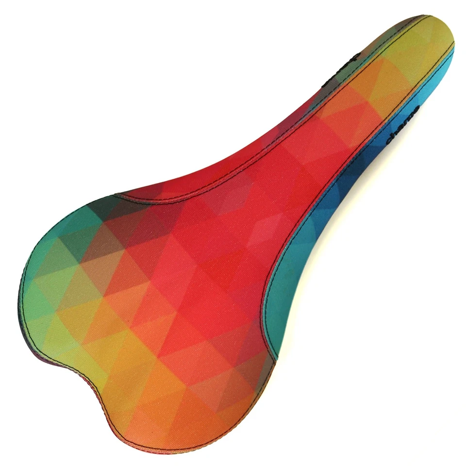 Charge Bikes Spoon saddle, CrMo - Geo (Rainbow) Colors - Image 2 of 3