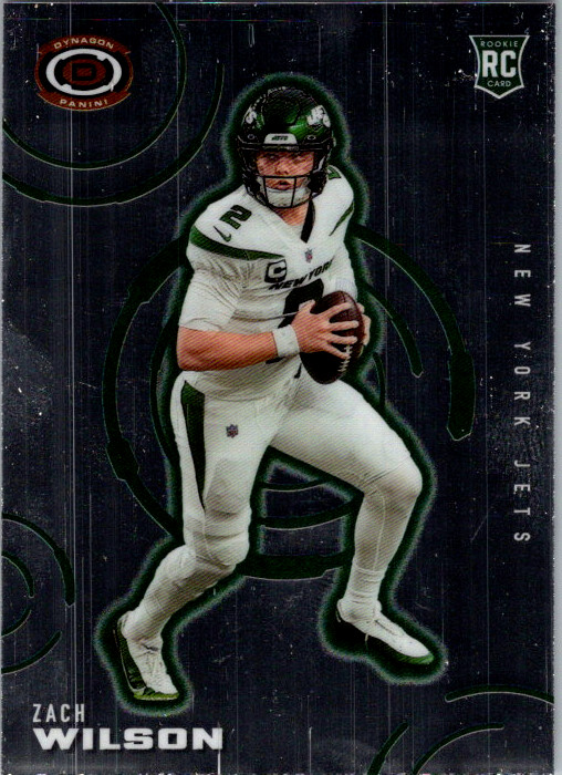 Zach Wilson Rookie 2021 Panini Chronicles Dynagon Rookies #D-2 NFL Card New York