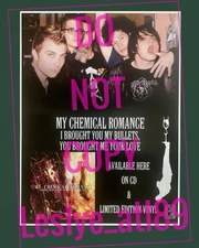 Big My Chemical Romance Bullets Poster 2002 – 18×24 Eyeball Records Promo