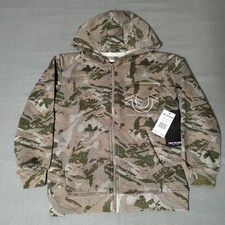 True Religion - Kids Size 7 - Full Zip - Hooded Jacket - Camouflage