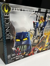 LEGO BIONICLE 8894 PIRAKA STRONGHOLD VOYA NUI PLAYSET 2006 NEW SEALED !