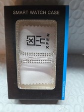 2-Pack Clear Double Diamond 40mm Smart Watch Case - NEW