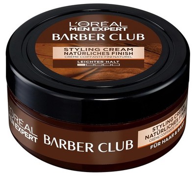L'Oréal Men Expert Bart Pomade Styling Wachs Zedernholzöl Barber Club 75 ml