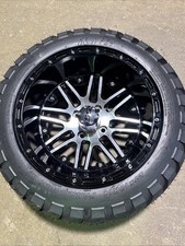 14 Megastar Wheels Mounted On 23x10r14 Tires Single Golf Cart Wheel Tire