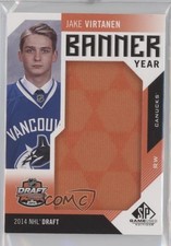 2016-17 SP Game Used Banner Year Draft Year 2014 Jake Virtanen #BD14-JV 15nc