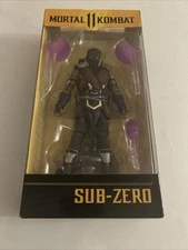 McFarlane Mortal Kombat Sub-Zero 7" Action Figure Winter Purple Variant- NIB!!