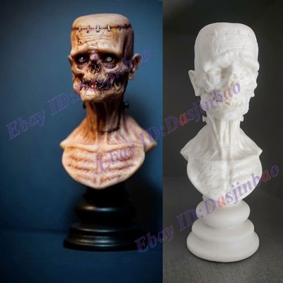 Frankenstein Bust Model Kit Unpainted Unassembled GK 21cm
