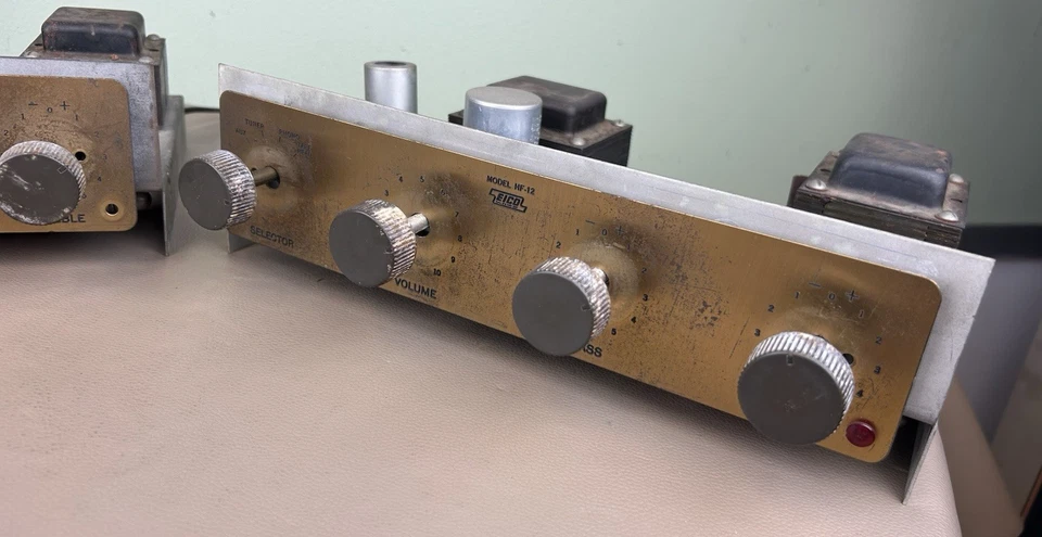 REPUESTOS/REPARACIÓN AMPLIFICADORES INTEGRADOS MONOTUBO EICO HF-12 Foto 2 de 4