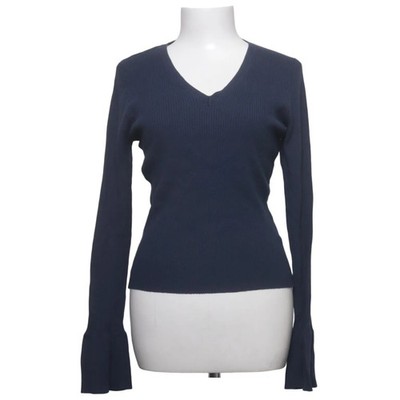 Threadbare, Strickpullover, Größe: 42, Blau, Polyamid/Viskose, Einfarbig #zFq