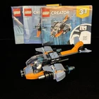 Lego 31111 Creator 3 in 1 - Cyber Drone - 100% Complete - Instructions