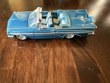 Rare 2001 Jada Toys Street Low 1959 Chevy Impala Blue 124 Lowrider Diecast Rare 2001 Jada Toys Street Low 1959 Chevy Impala Blue 124 Lowrider Diecast