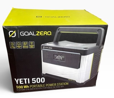 Goal Zero Yeti 500 120V Portable Power Station 500Wh Battery