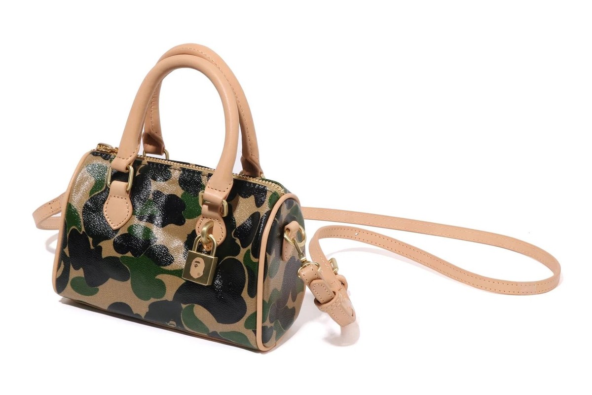 A Bathing Ape ABC CAMO MINI SHOULDER BAG 【 GREEN 】 1L30-290-001