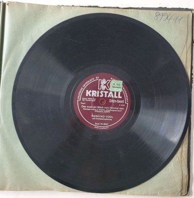 Das muss ein Stück vom Himmel sein / Das gibts nur einmal : 78 RPM Shellack : Kr